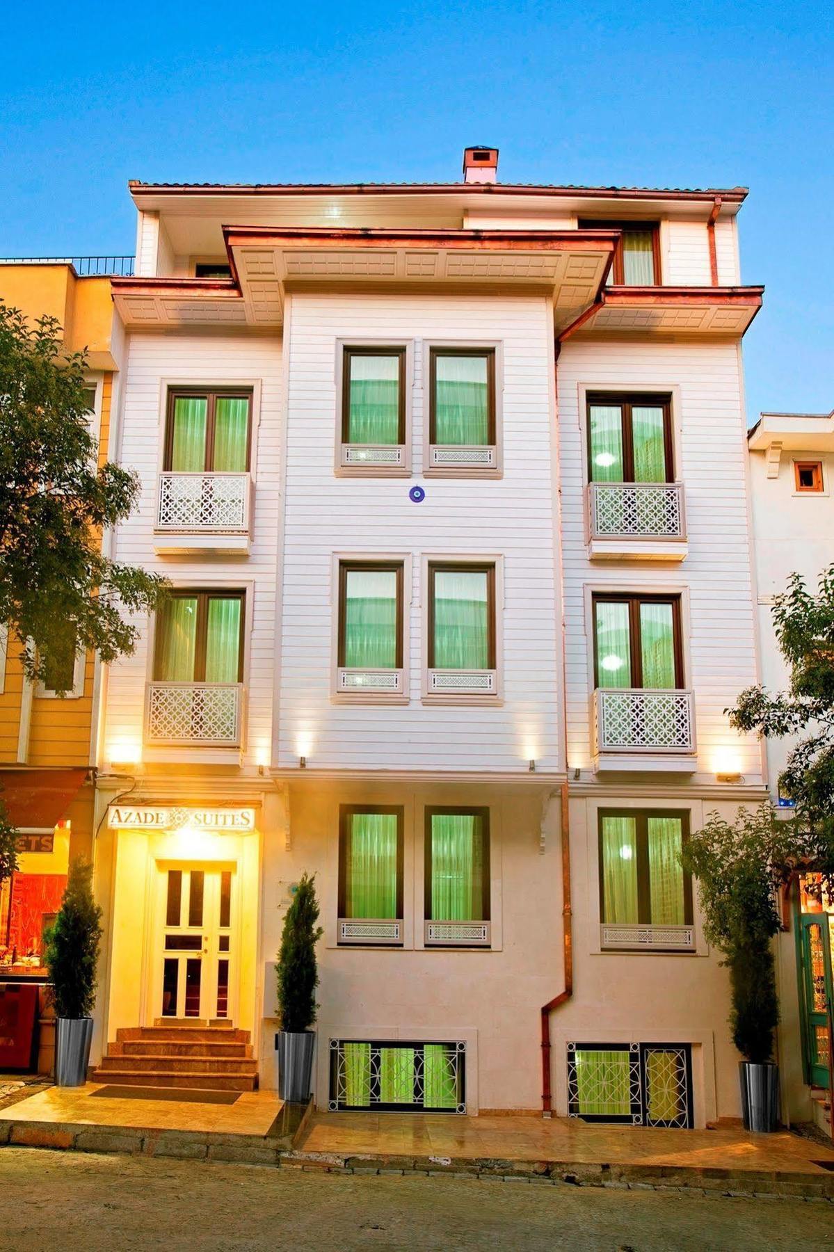 Azade Suites Istambul Exterior foto